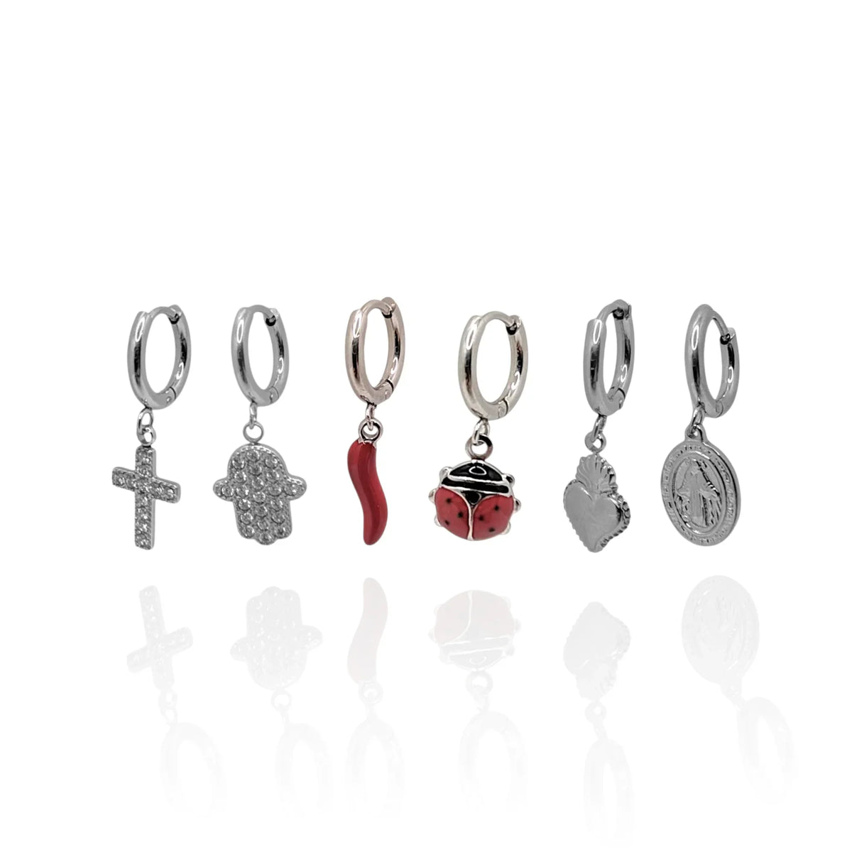 Pendientes Cali (Plateado)