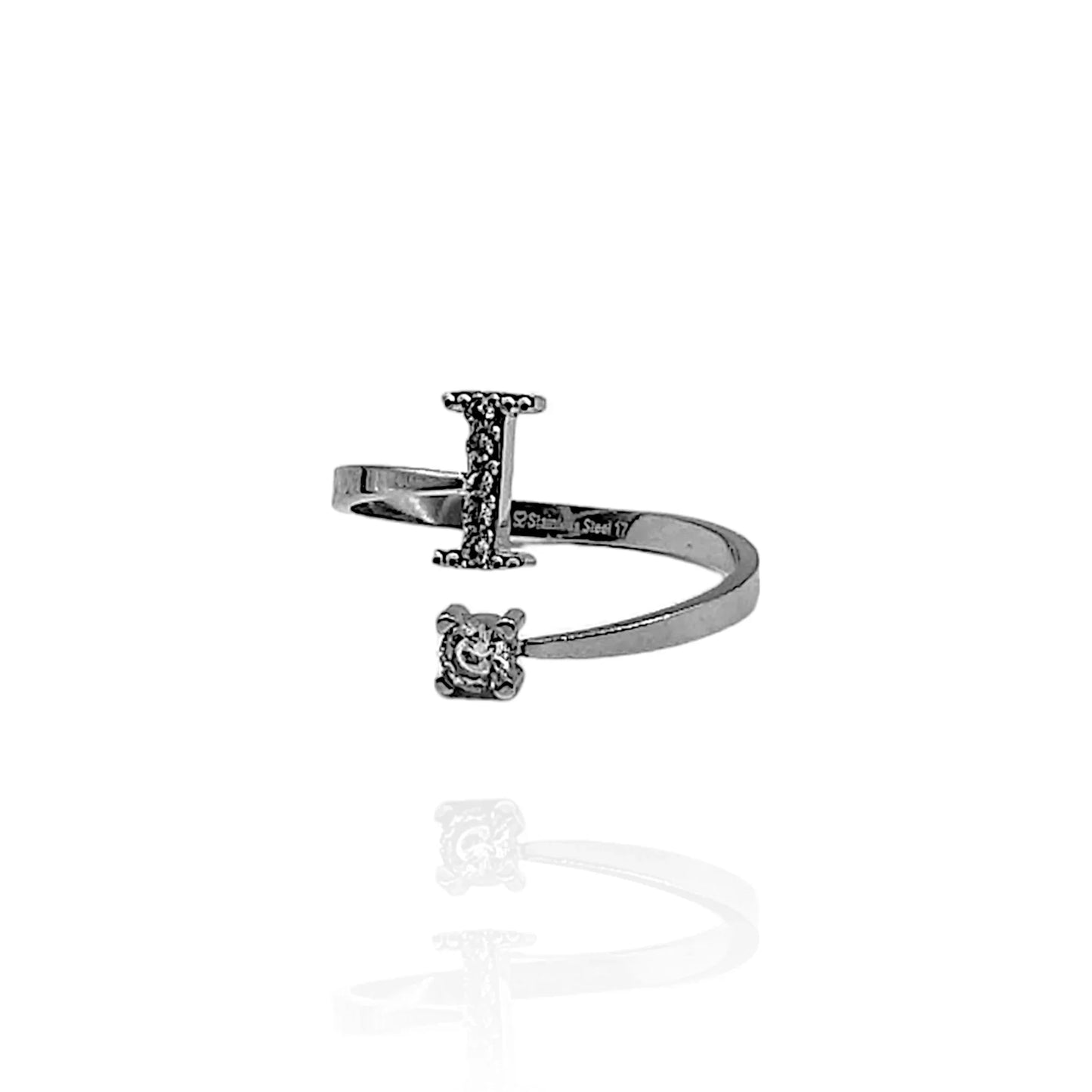 Anillo Alphabet Ring (Plateado)
