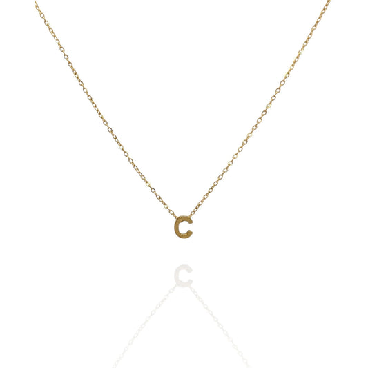 Alphabet Necklace (Gold)