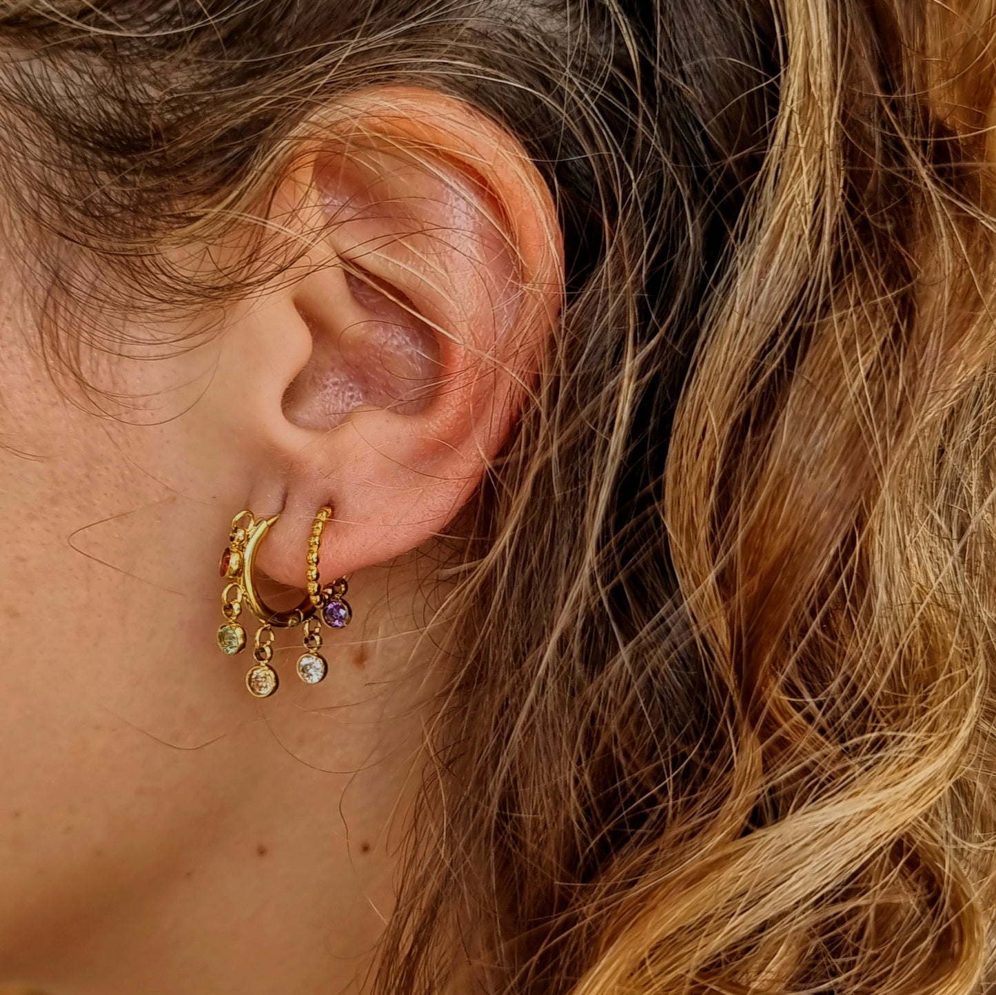 Mulan Hope Earrings (Gold)