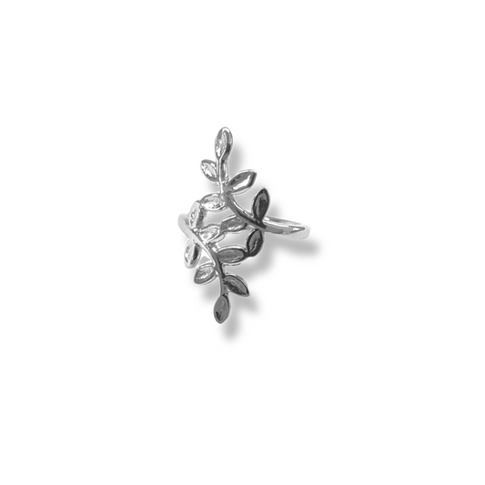 Gloria Earring Cuff (Silver)