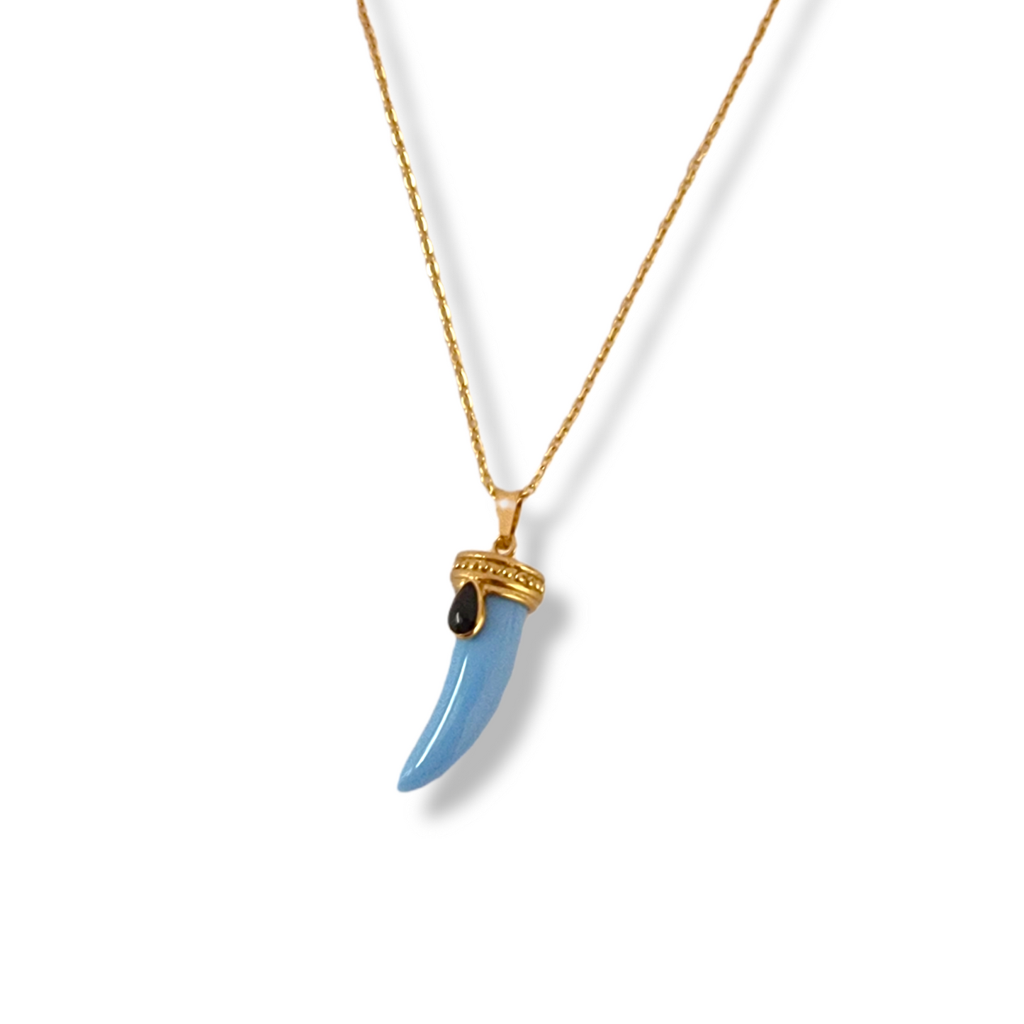 Chili Necklace (Blue)