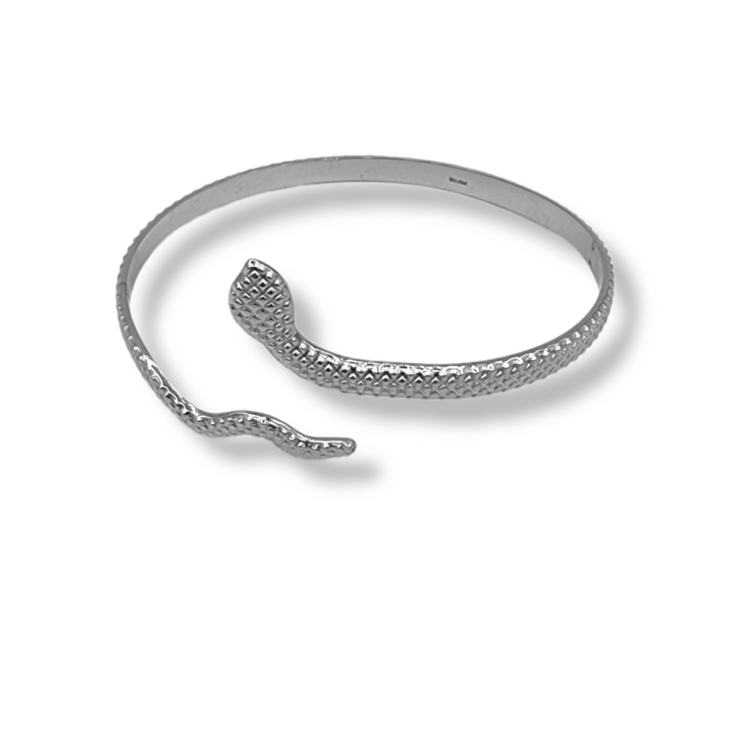 Snake Bracelet Bangle (Silver)
