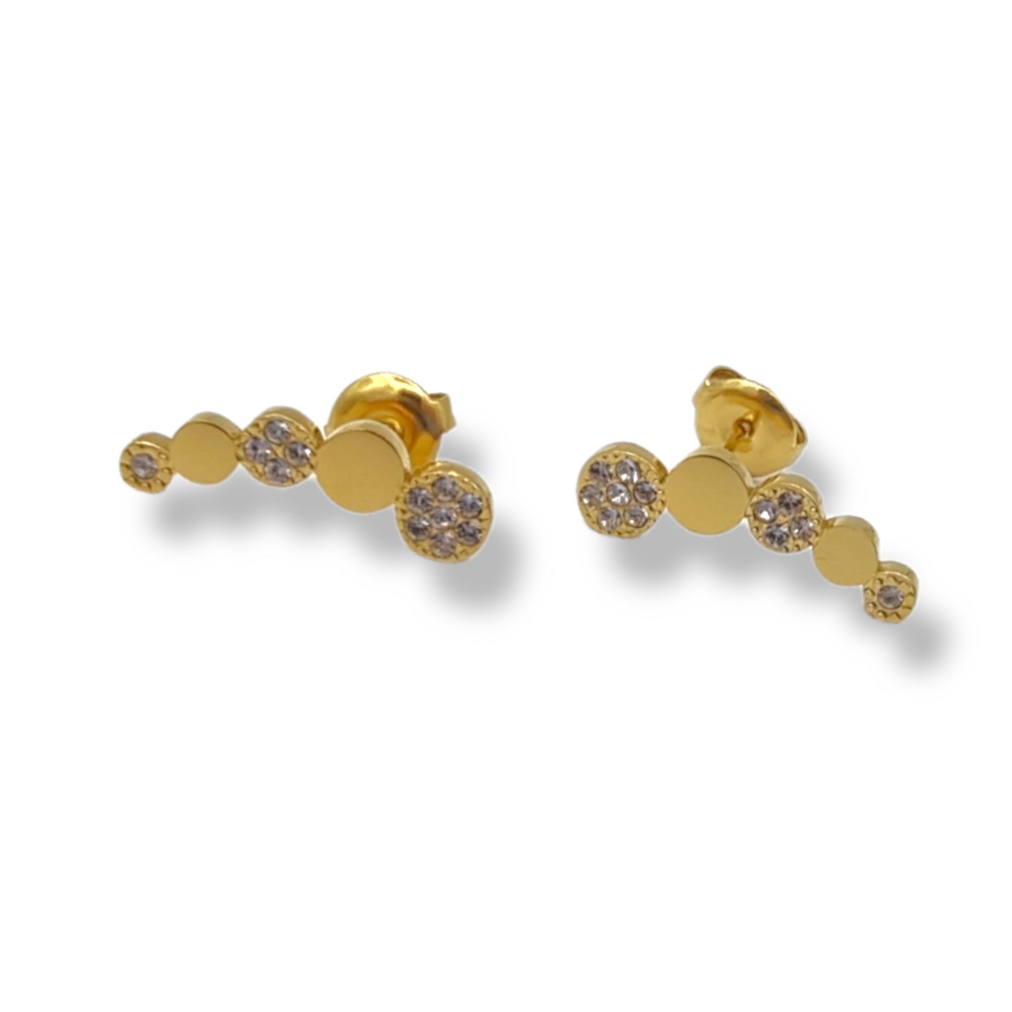 Snow Earrings  (Gold)