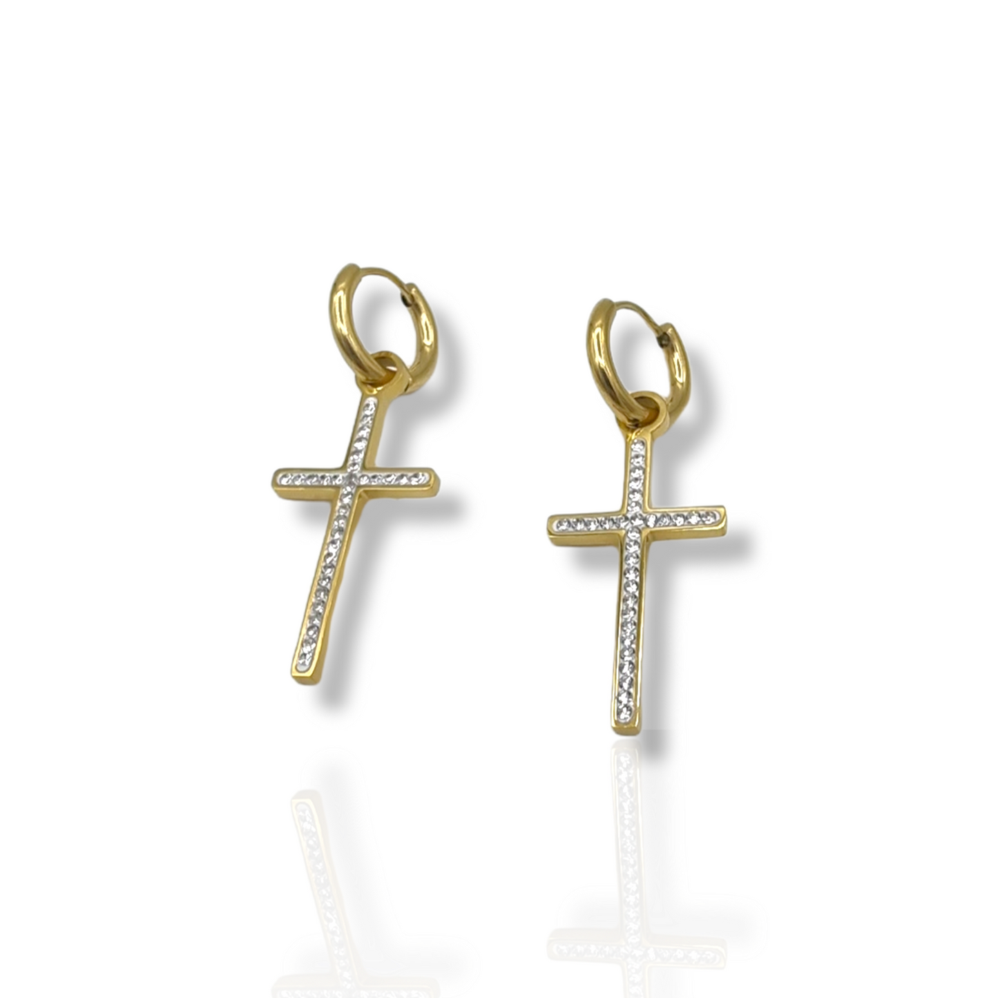 Cruz Earrings  (Gold)
