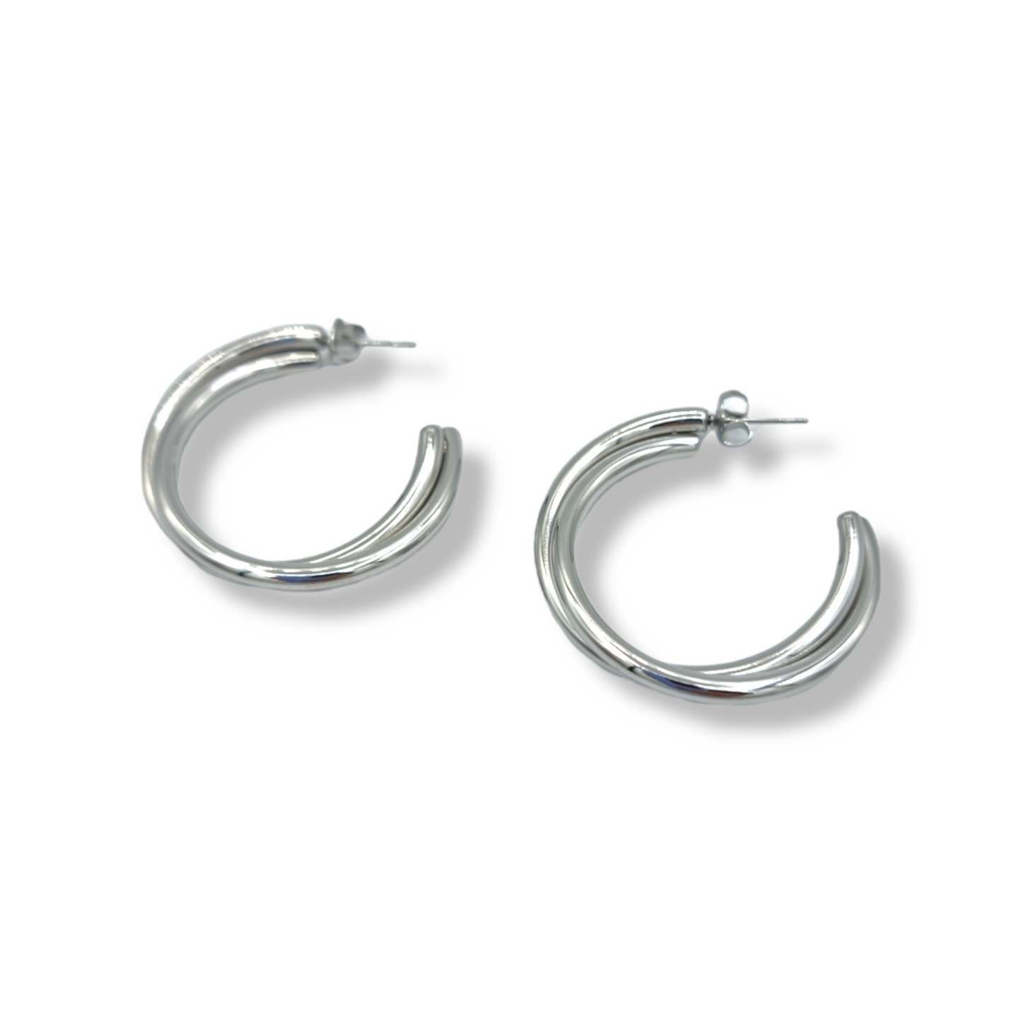 Giny Earrings (Silver)