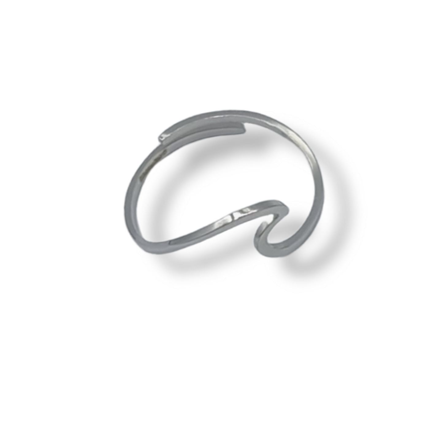 ring wave in stainless steel gold plated ailana jewelry