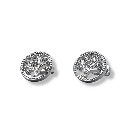 Tree of Life Earrings (Silver)