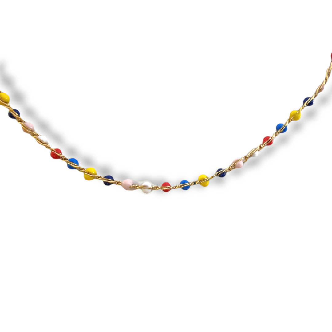 LYNIE Necklace (Gold and multicolor)