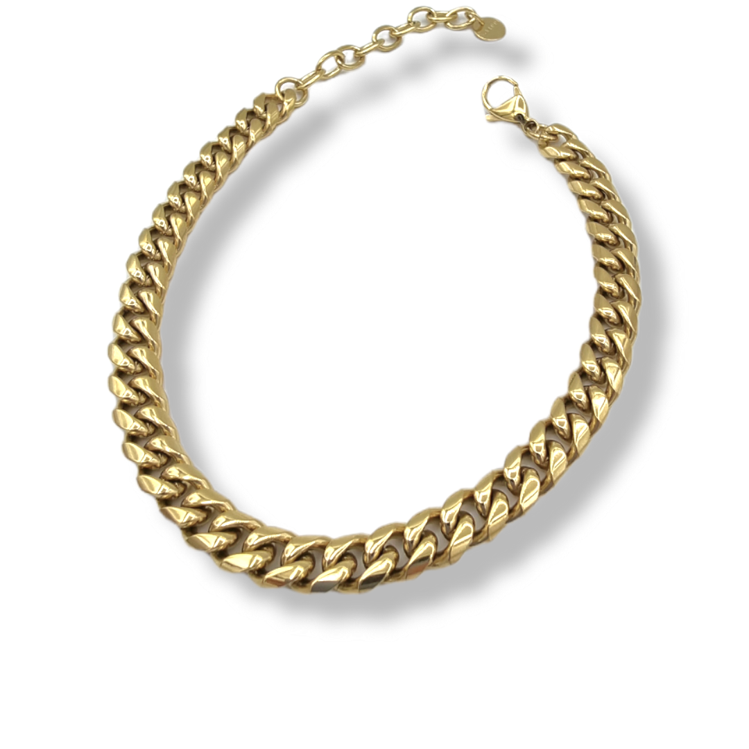Stainless Steel Bracelet #66 (Gold)