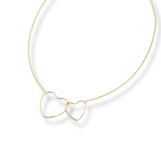 Hearts Bracelet (Gold)