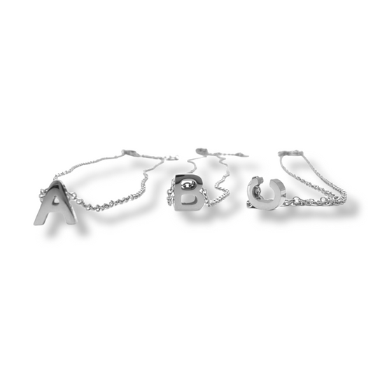 Colgante de letras Alphabet (Silver)