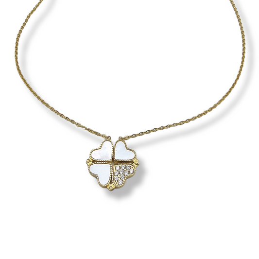 Quatrifoil Transform Necklace